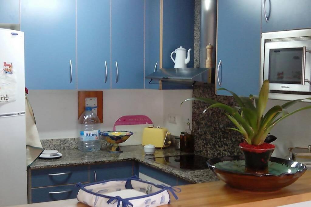 Bonito apartamento de 3 hab. con jardín Roses Exterior foto