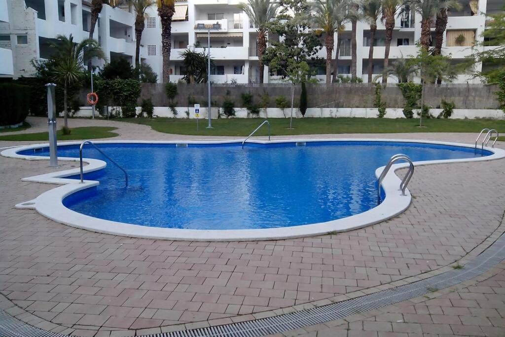 Bonito apartamento de 3 hab. con jardín Roses Exterior foto